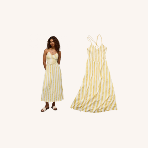 AE Sunchaser Smocked Maxi Dress