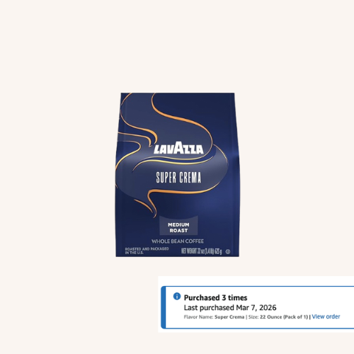 LavAzza Super Cream Whole Bean