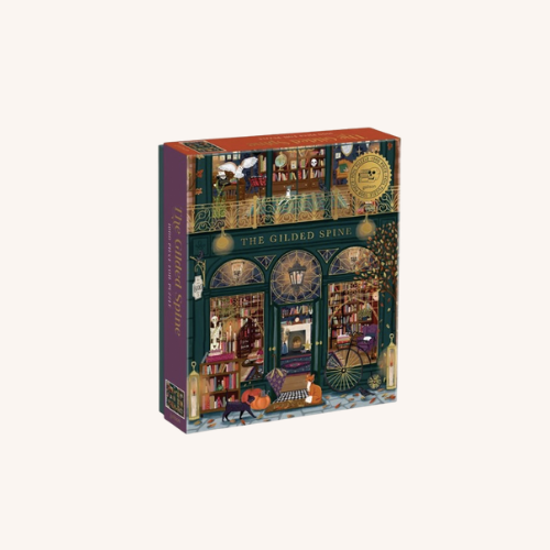 The Gilded Spine Fall Bookstore Puzzle