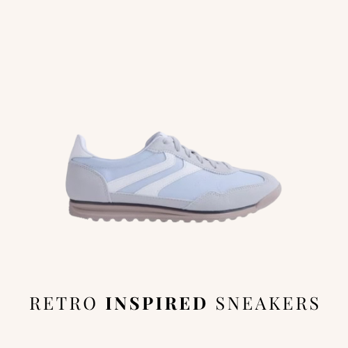 No Boundaries Women's Retro Inspired Lace Up Sneakers