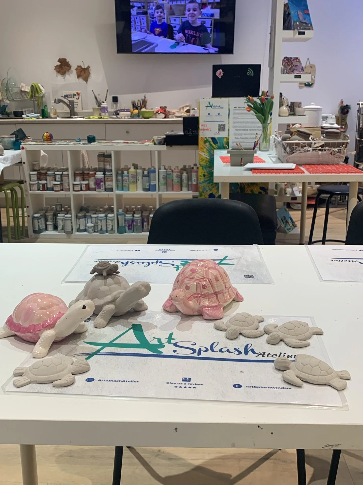 Slowly but surely 🐢✨
every little masterpiece starts somewhere at  Art Splash Atelier