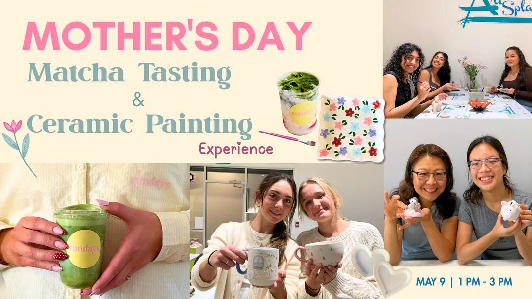 We&rsquo;ve got the perfect Mother&rsquo;s Day experience! 🌷🌼

We&rsquo;re collaborating with our friends at @sundayswindsor for an afternoon of delicious #matcha + Ceramic Painting 🎨🧑&zwj;🎨

Limited seats available so checkout the link in our b