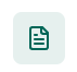 Icon of a document or a piece of paper with lines of text.