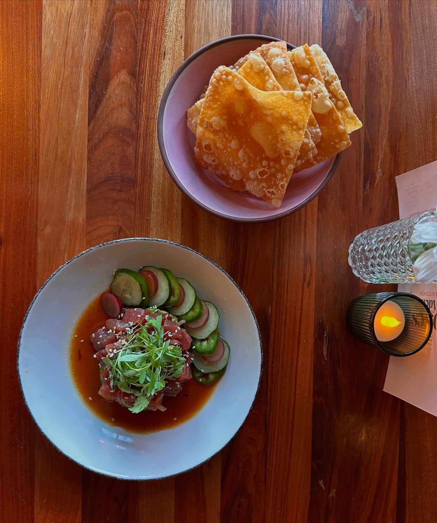 Truly been living off this tartar over here. Who says restaurant food can&rsquo;t be low cal and high protein? 🐠