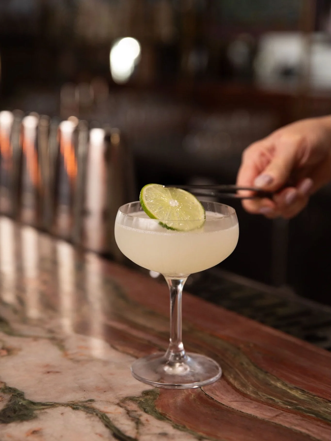 There&rsquo;s just something about a gimlet! 🍋&zwj;🟩 Don&rsquo;t sleep on our off menu cocktails. We have some great bartenders who know what they&rsquo;re shaking.