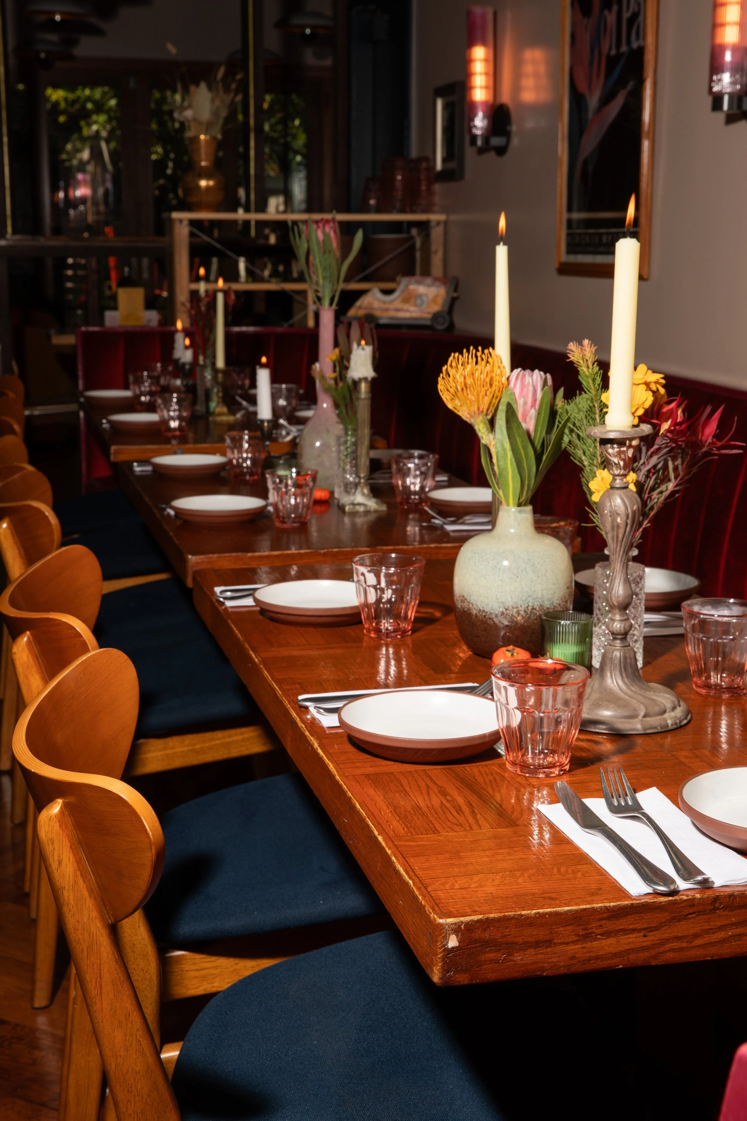 Seated dinner for a private party buy out