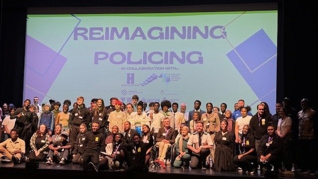 Young people come together to debate the future of policing