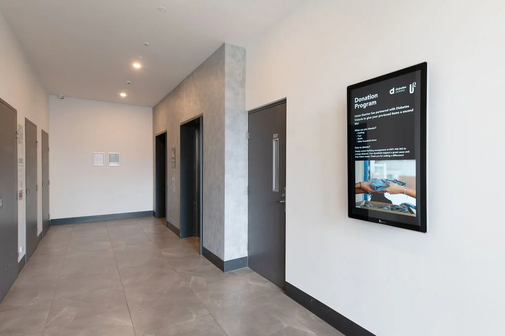 Digital Noticeboards Are Becoming Part of Modern Residential Buildings