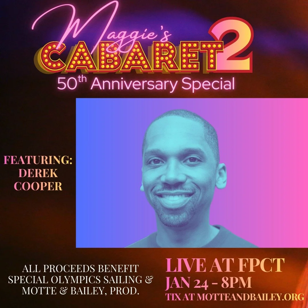 We are just a few days away from the hottest winter ticket of 2026: Maggie's Cabaret! And guess who's gonna be there? Derek Cooper! Look at that face, you know you love it. Get your tickets and come see Derek and the rest of this stellar team live on
