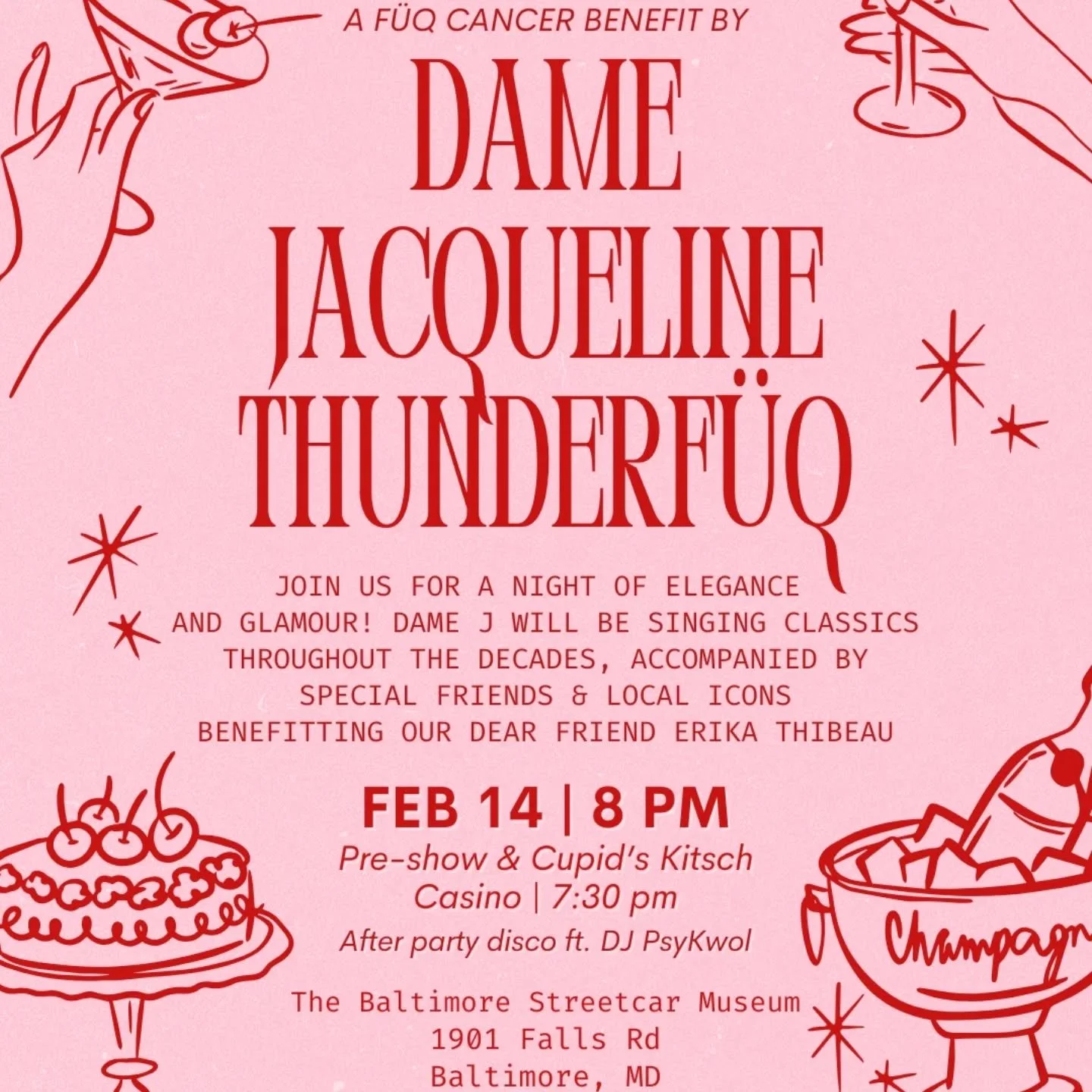 It's going to be a wild night with laughter and mirth and all the joy that love brings! Plus it's pretty gay. Join us! www.motteandbailey.org