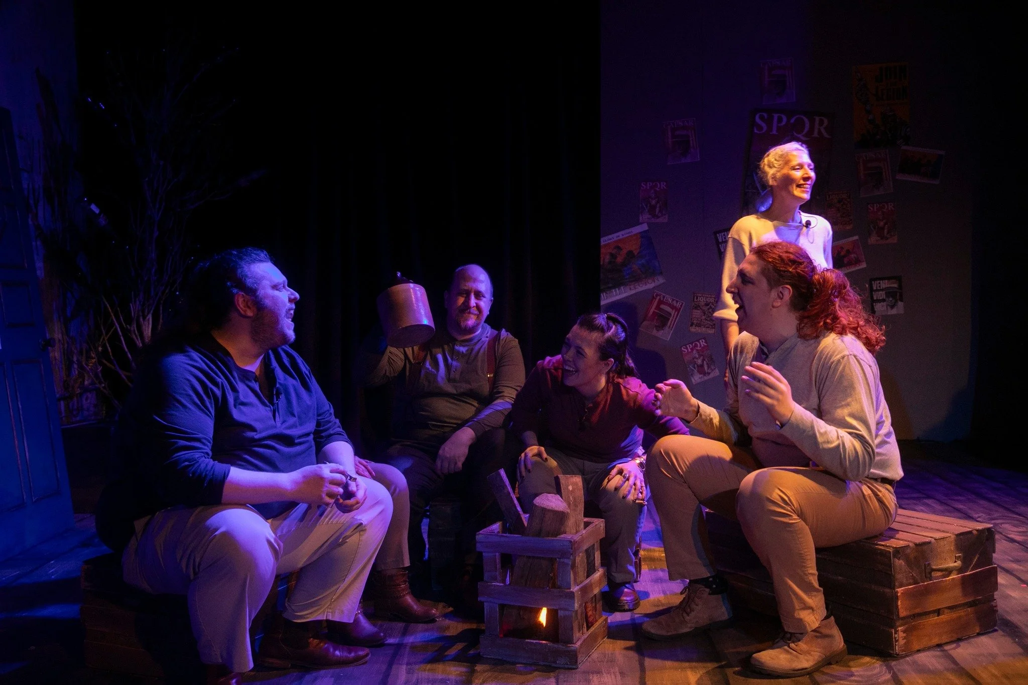 Congratulations to the entire creative team of Caesar/Americana on a magnificent opening night!!! This show is a beast on steel wheels rolling down the track, and we are so happy we finally get to roll into station and share it with you. Tickets for 