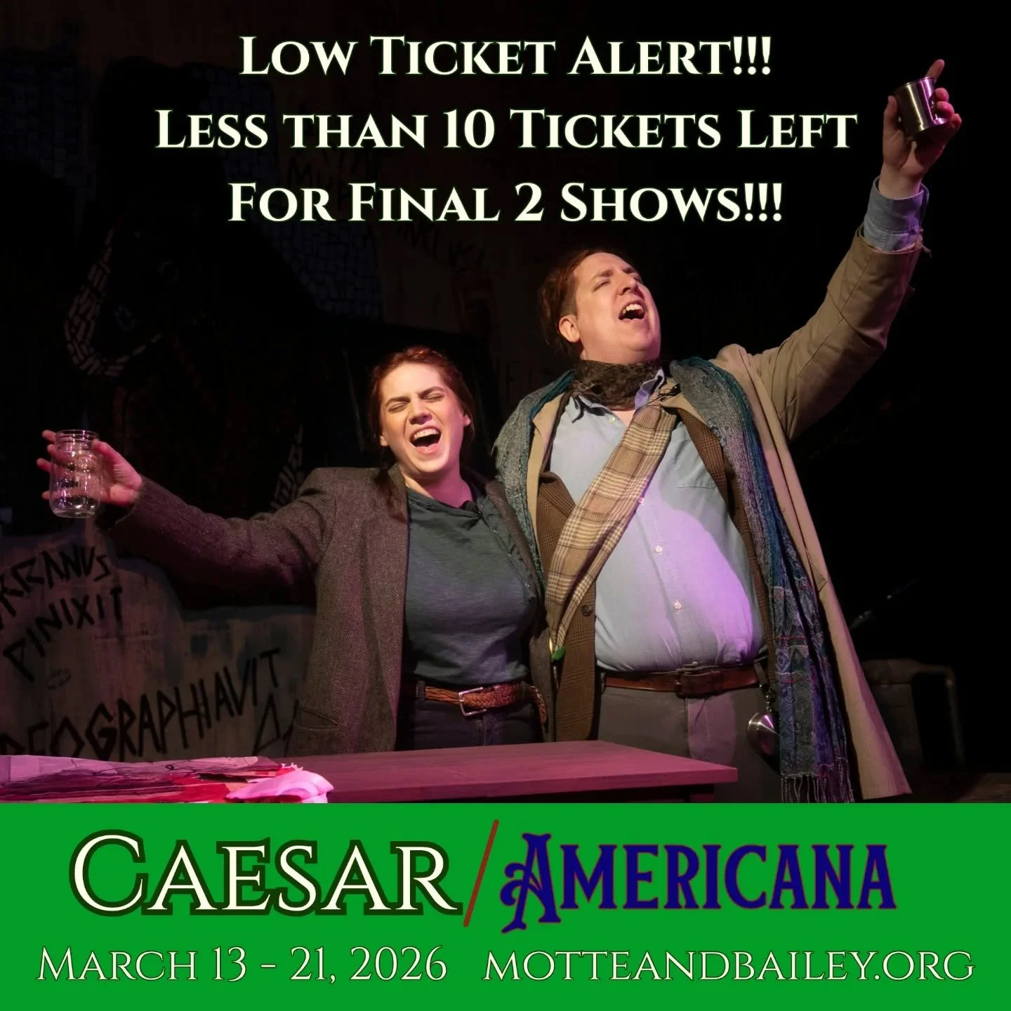 Hurry up and feed the ticket machine now before it's too late! www.motteandbailey.org