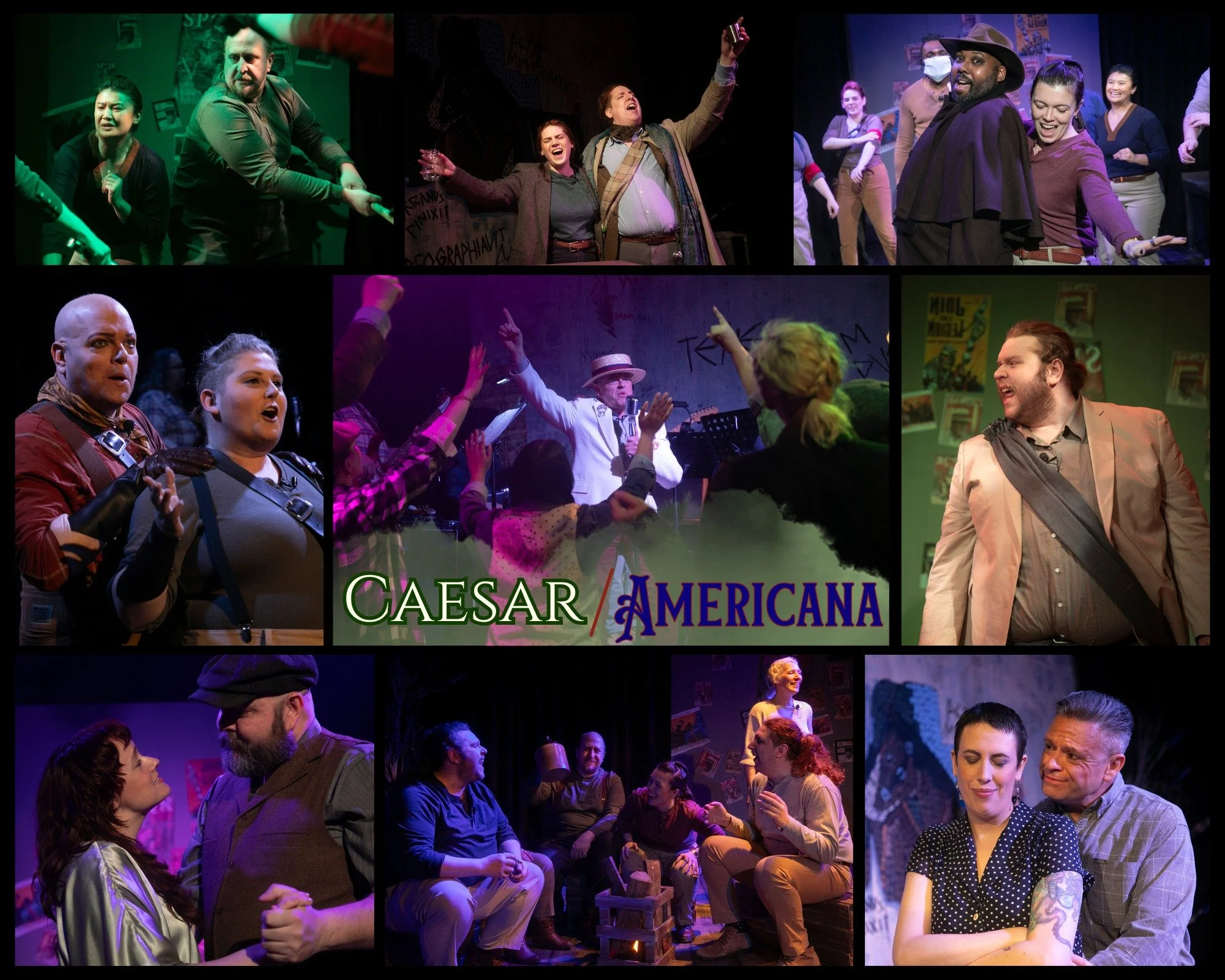 Thank you for coming out and supporting Caesar/Americana! It was a wonderful time for all of us, and we hope you had a ball. The final shows sold out completely, and it was a tremendous way to end the run. To see what we've got planned next, be sure 