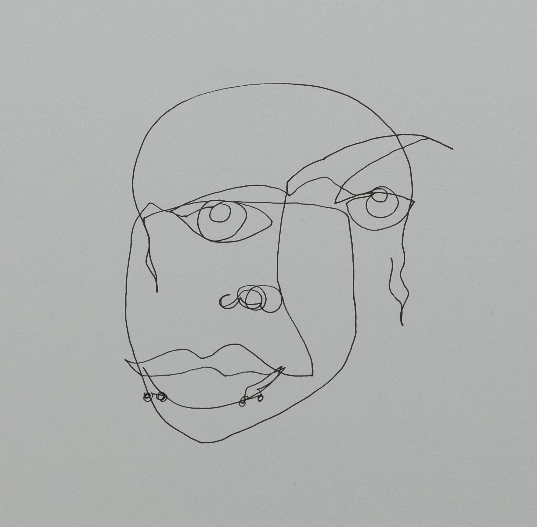 Blind Self Portrait