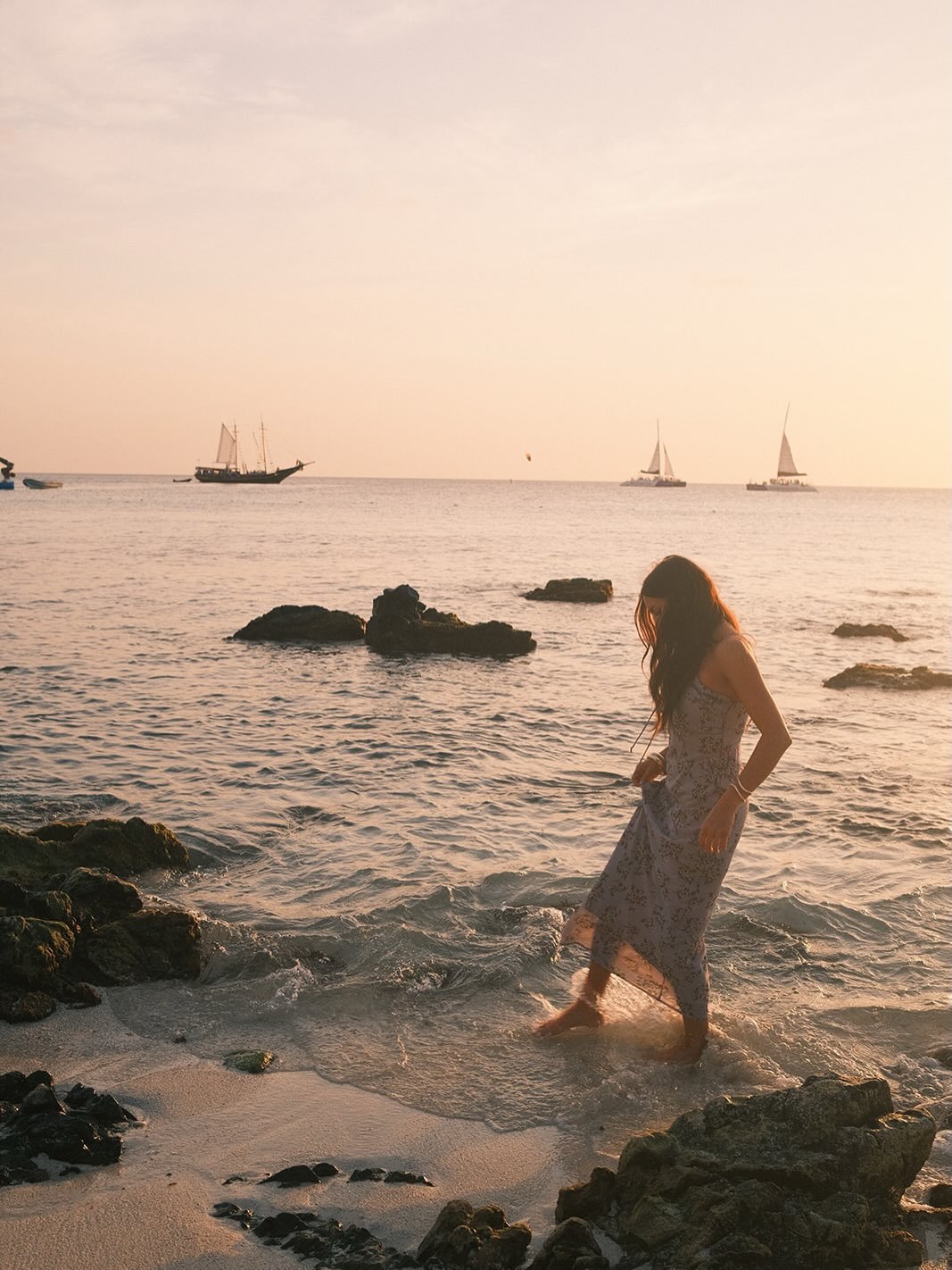 An escape from the snow 🐚