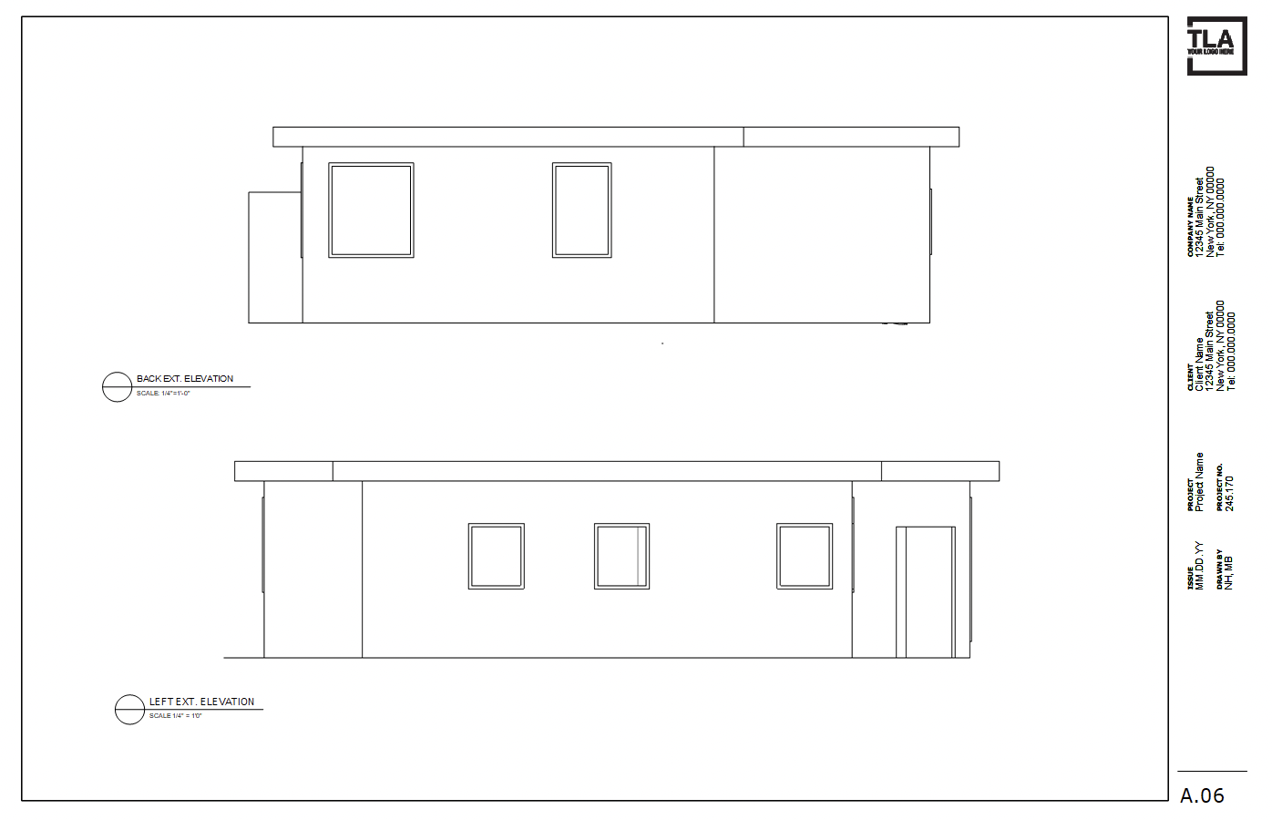 exterior elevations 2