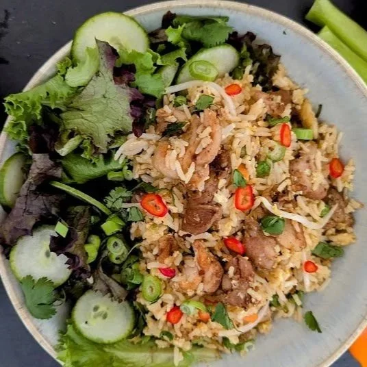 Hogtown Manchurian seasoning - Stir fried rice with chicken