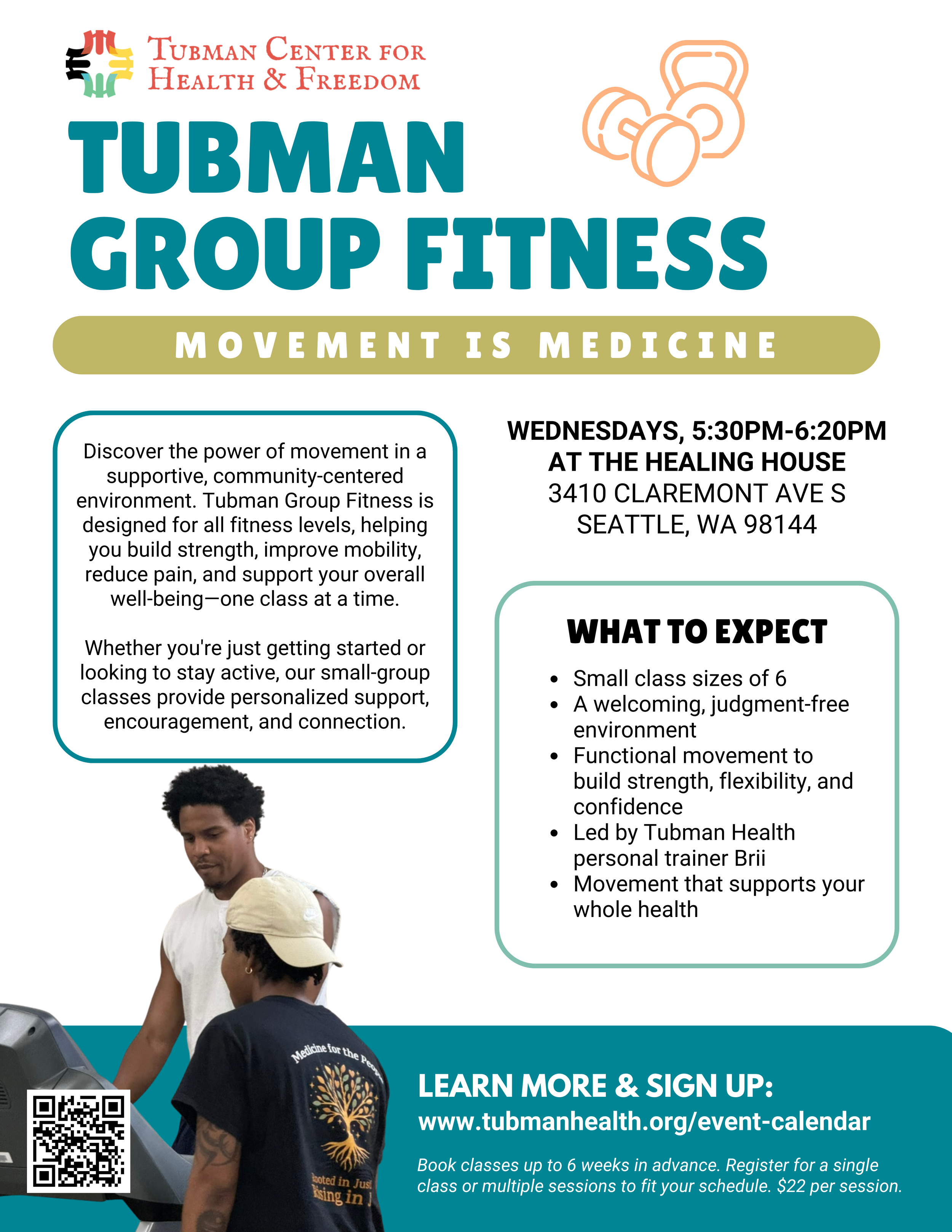 July & August Group Training Series