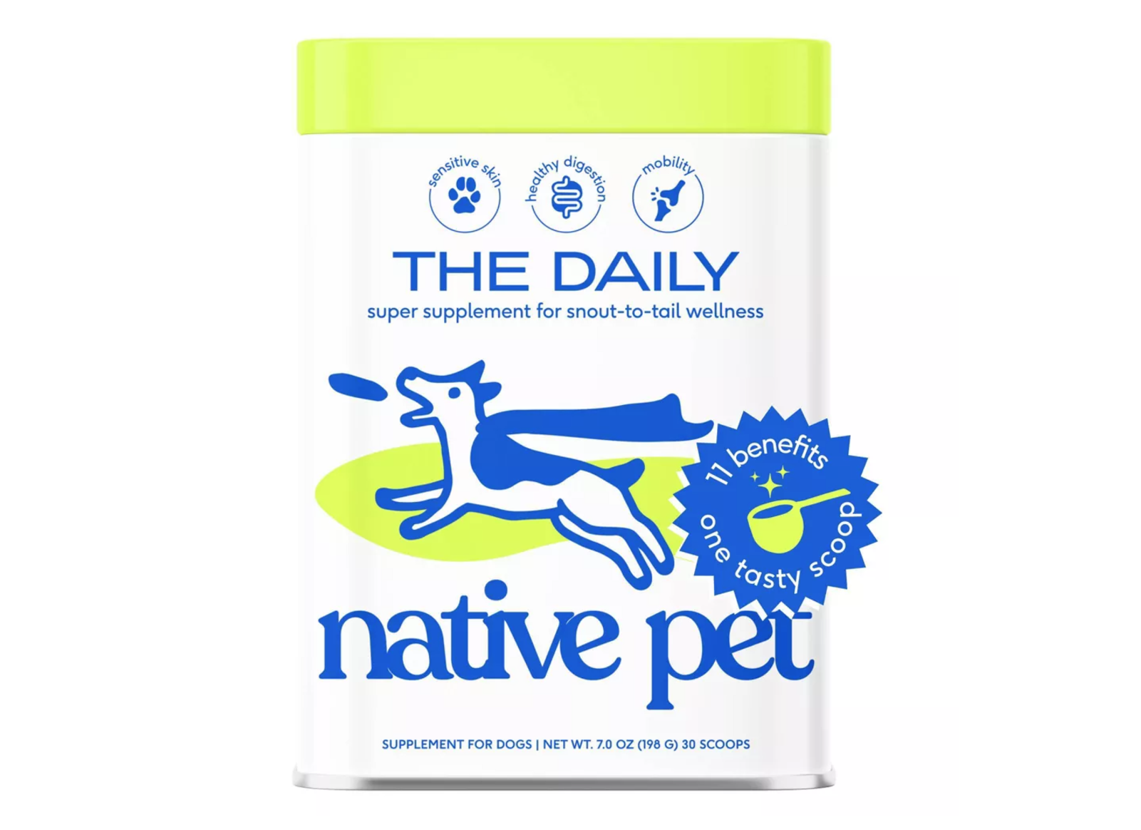 Native Pet The Daily Supplement for Dogs with Goat's Milk – 7oz