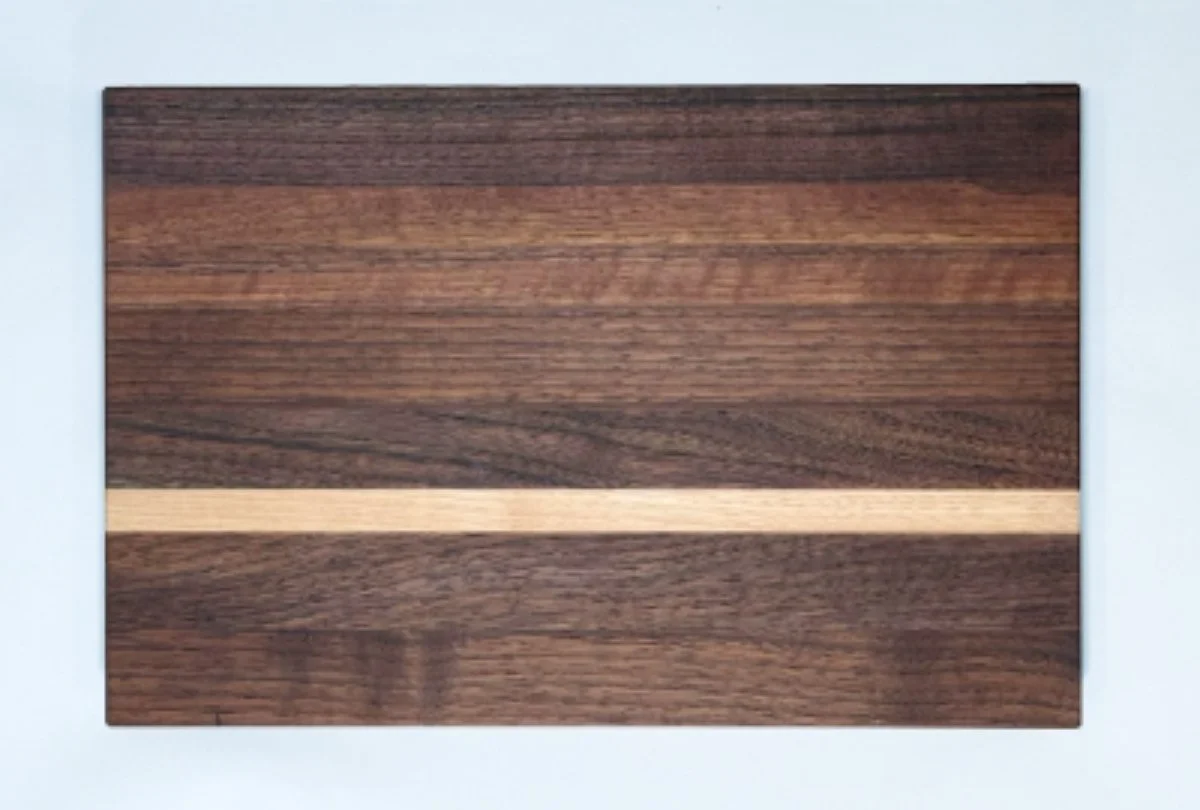 Custom Walnut and Maple Cutting Board — Mark Royko Studio