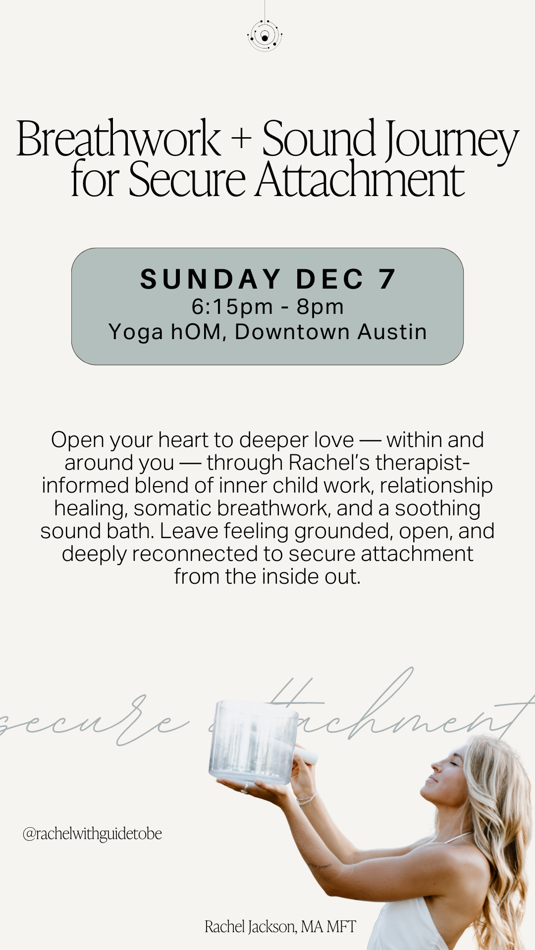 Breathwork + Sound Journey for Secure Attachment