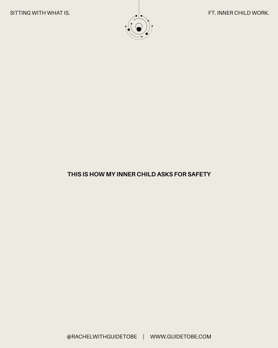 Sometimes the most real thing we can do is sit with what is.

Not fix it. Not outrun it. Not make it make sense. The nervous system has its own timeline for safety.
Fight, flight, freeze, and fawn are not failures &mdash; they&rsquo;re strategies. Th