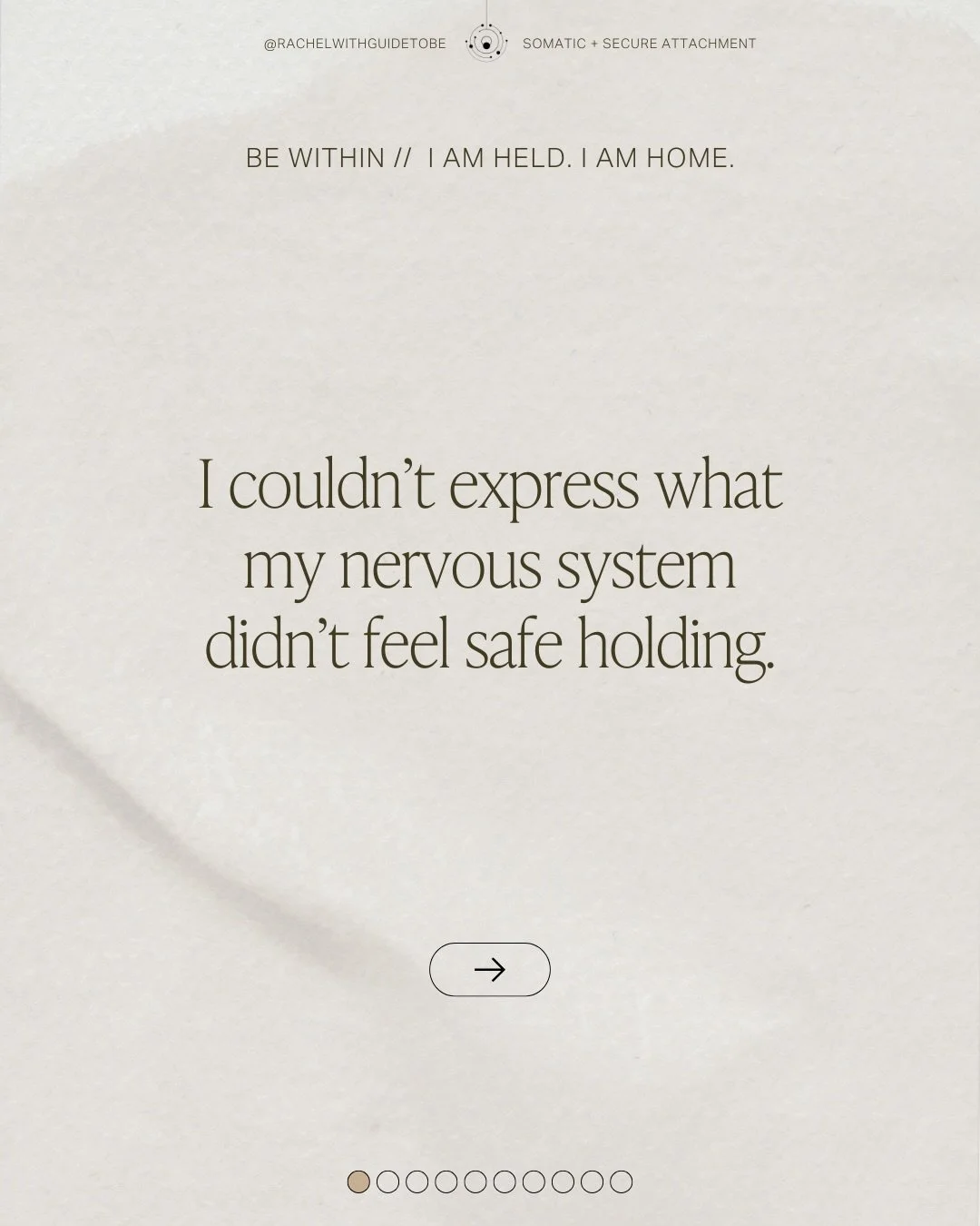 There was a time when I thought I was &ldquo;high functioning,&rdquo; when what was actually happening was that my nervous system had learned how to survive by staying busy, small, &amp; agreeable. 

I couldn&rsquo;t express what my body didn&rsquo;t