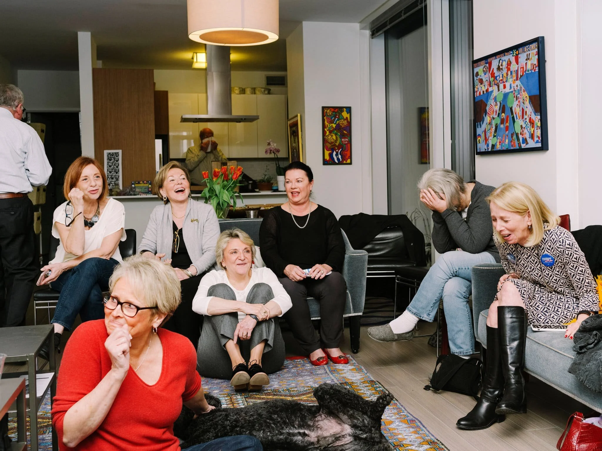 Debate-Watching With Hillary's BFFs