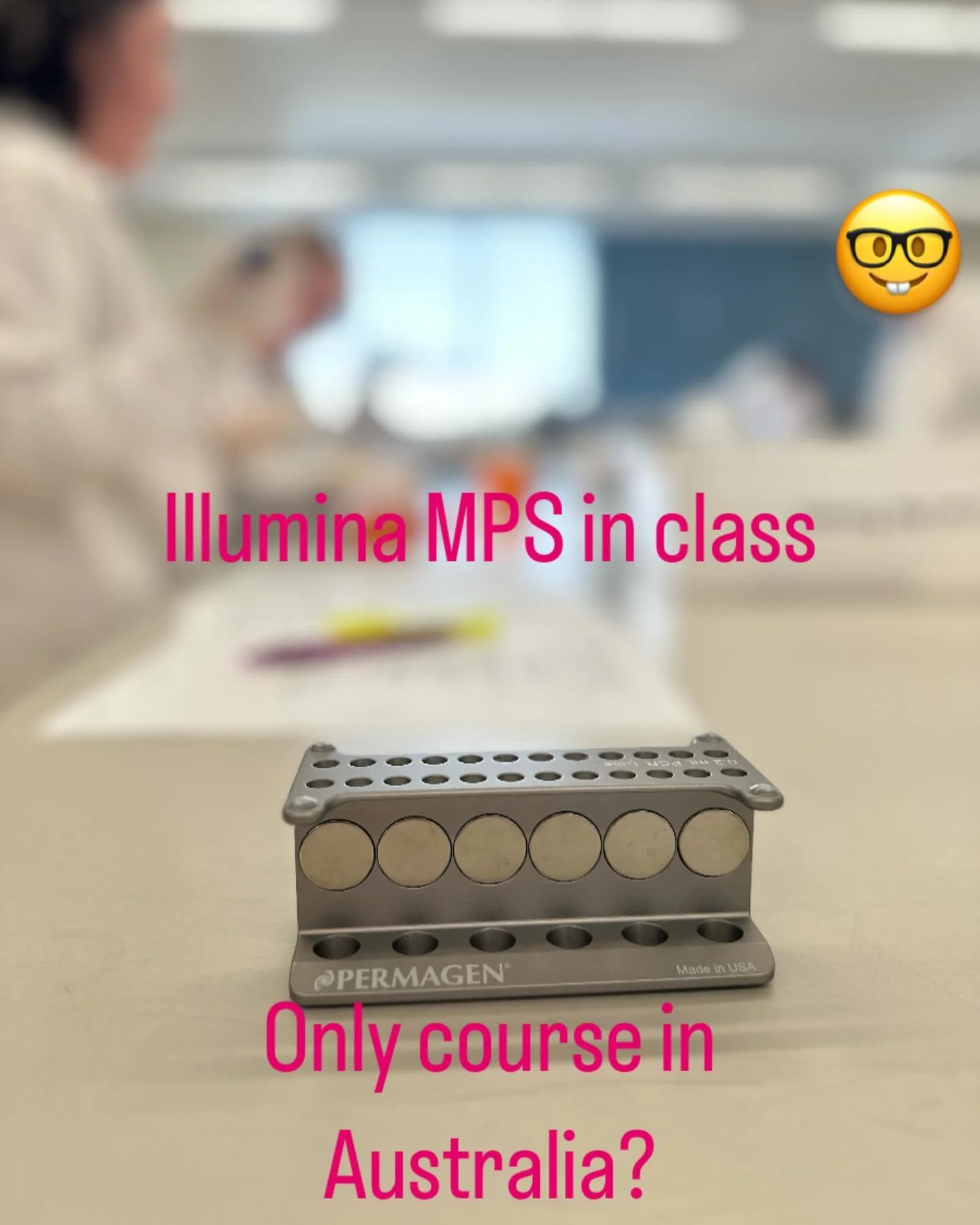 I&rsquo;m pretty confident that BIO599 Forensic Genetics is now the ONLY coursework unit in #australia where students get to do #illumina #forensic MPS in the lab. #massivelyparallelsequencing #ngs @qiagen #dna @murdochuniversity