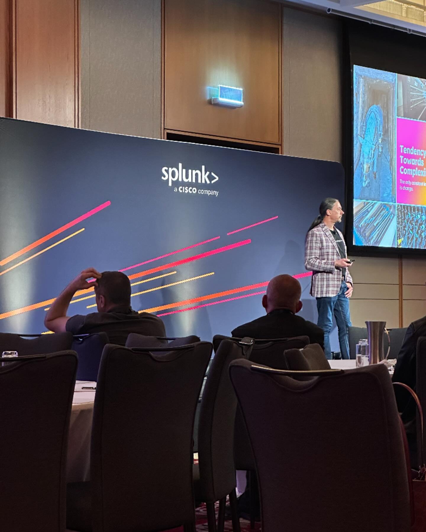 I&rsquo;m infiltrating the IT #nerds at the @splunk #conf at the @ritzcarltonperth hoping to learn a bit about #cybersecurity Thanks @simonh124 for the invite!