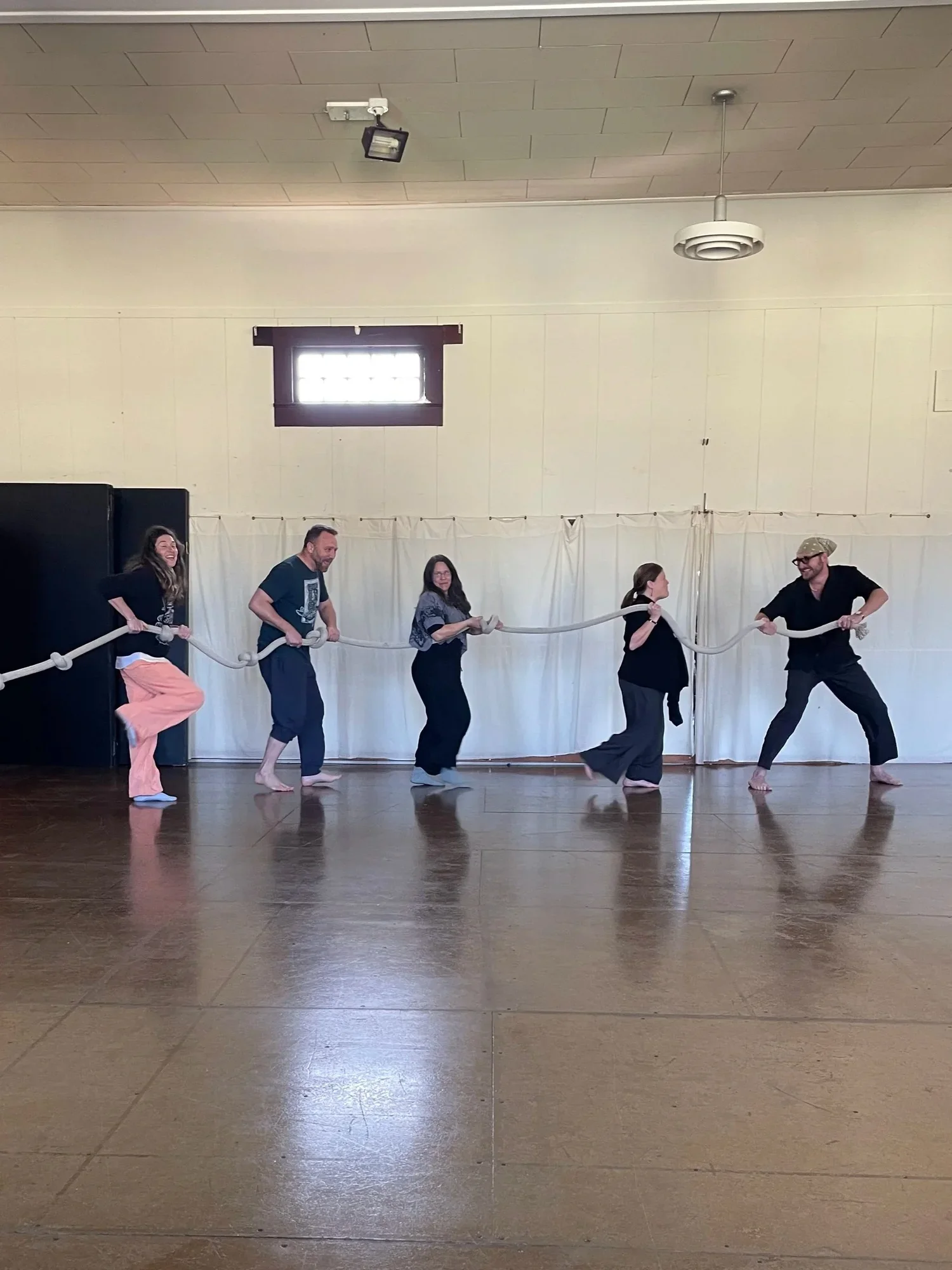 April 2025 · Certified in Augusto Boal’s Theatre of the Oppressed facilitation through the Mandala Center for Change, hosted by Dell’Arte International School of Physical Theatre