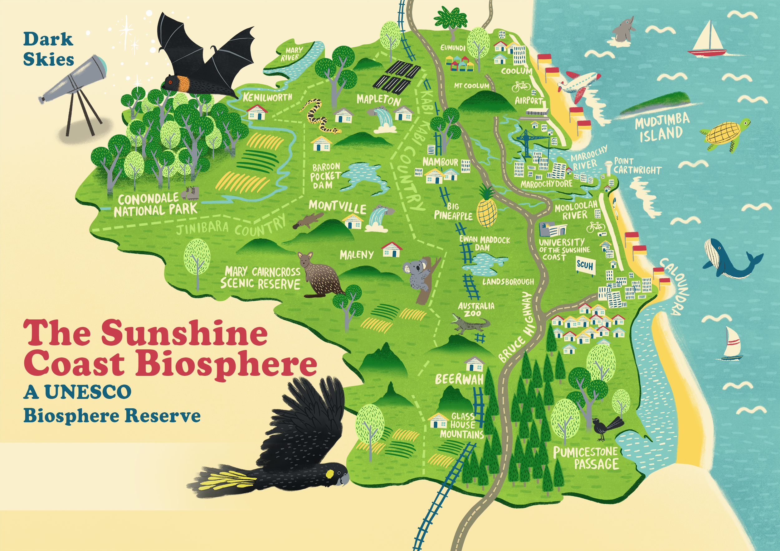 BIOSPHERE MAP