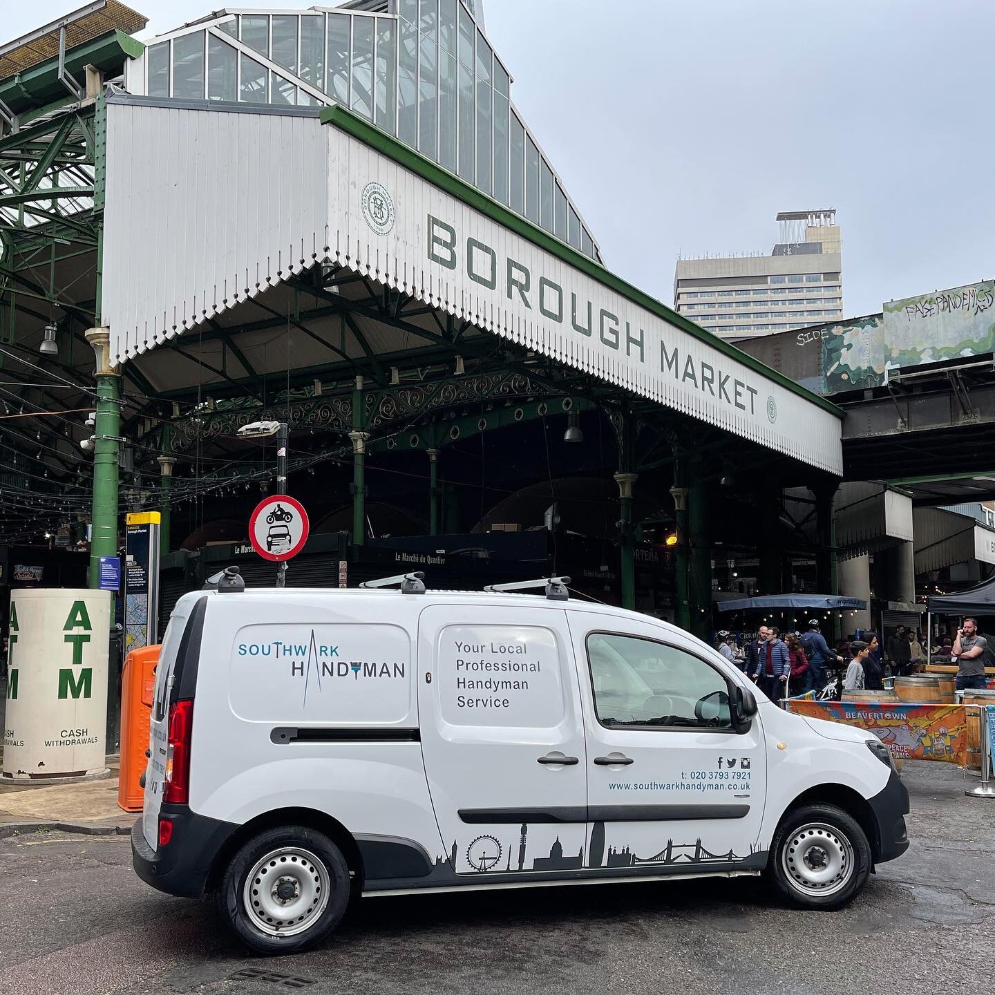 Sometimes our work takes us to some weird and wonderful places. Our refurbishment team is currently working for London&rsquo;s iconic #boroughmarket. We&rsquo;re proud, not only to be working at one of the most famous landmarks in our borough and cit