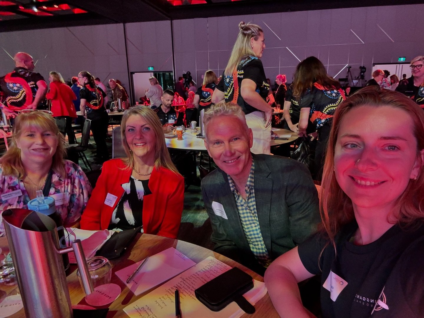 We had an amazing day today at @theqtic Destination IQ, where Uliana Khivrych, Head of Growth at Gunggandji Aerospace spoke on an expert panel, discussing the power of Indigenous knowledge in driving the nations space capabilities and creation of pat
