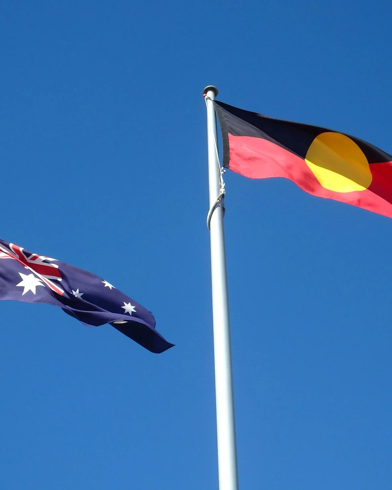 Australian and Aboriginal Flag - Gunggandji Aerospace Indigenous Procurement Plans