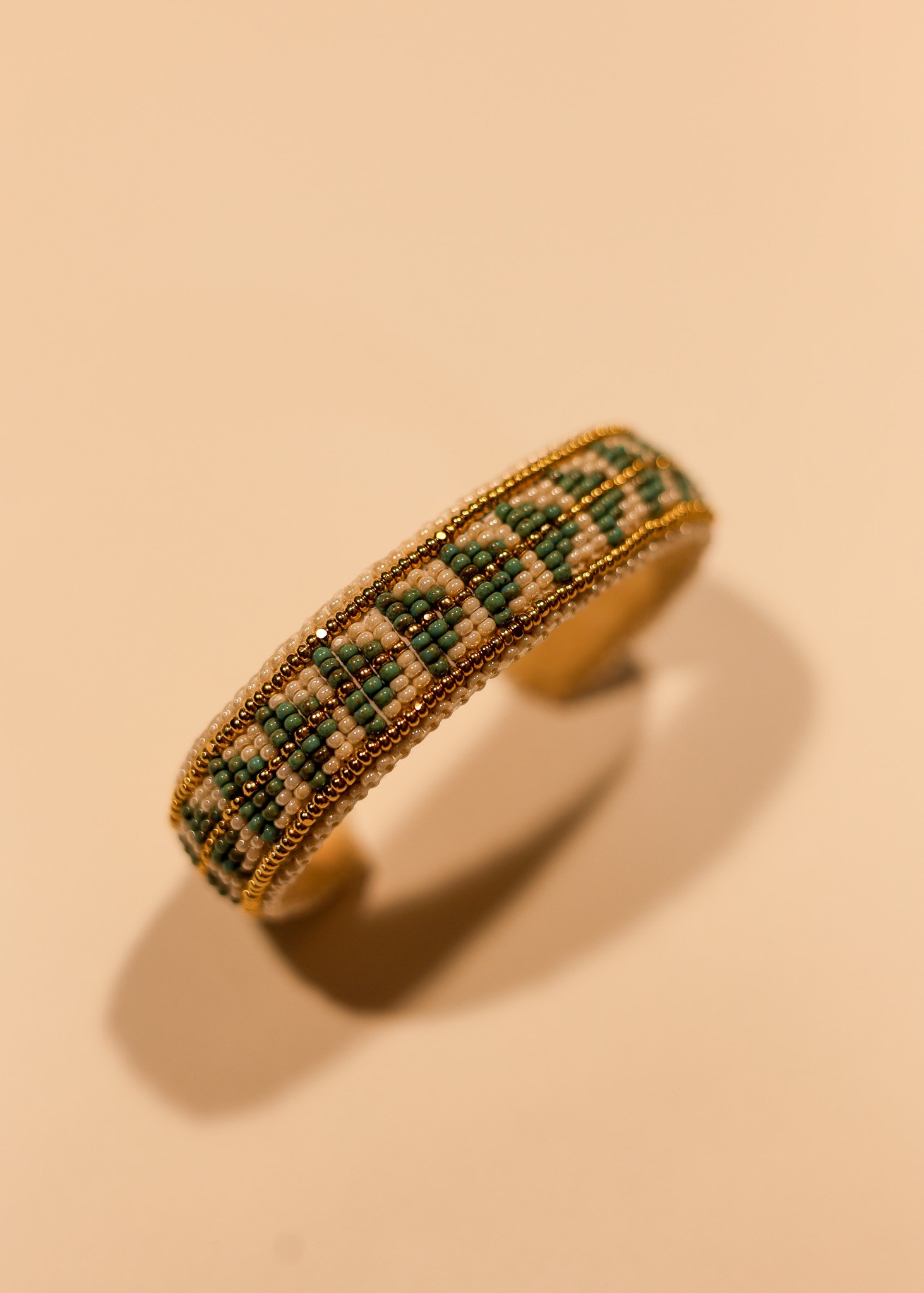 Turquoise Stone Cuff