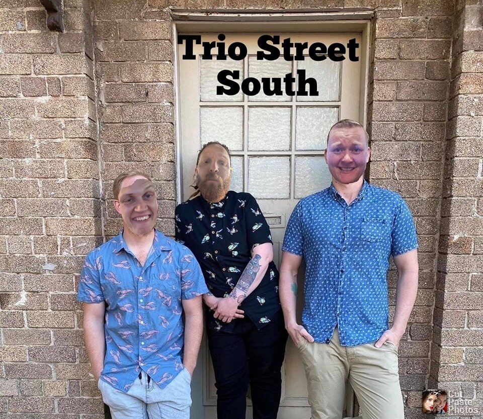 Tonight

Engadine RSL 

8pm-11pm

 #goodtimes #goodfriends #music #acousticcovers #friendship #livemusic #spiceupyourlife #danesagronk #beers #acousticcover #sutherlandshire #cronullabeach #cronullabeach #southstreettrio #covers #acoustic #3stooges