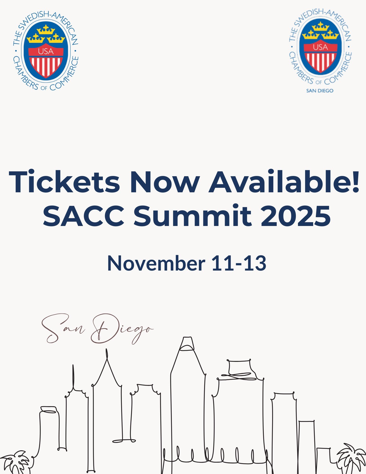 Ticket Sales Are Now Open! SACC SUMMIT 2025