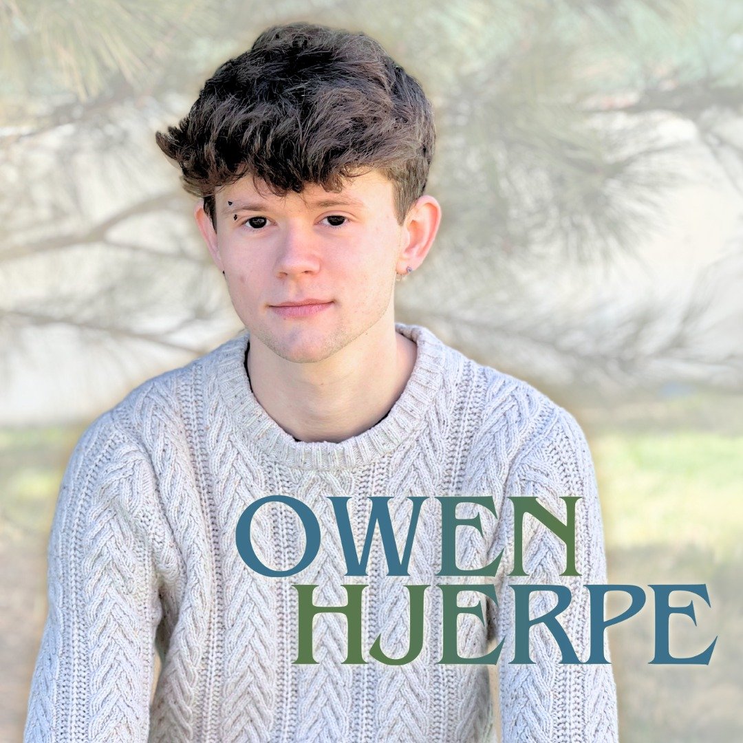 MEET YOUR NEWEST 480 ARTIST!💜

-

Owen Hjerpe's musical journey began with piano lessons in childhood, followed by immersion in his middle school band where his love for instrumental music flourished. Influenced by video game soundtracks and jazz, h