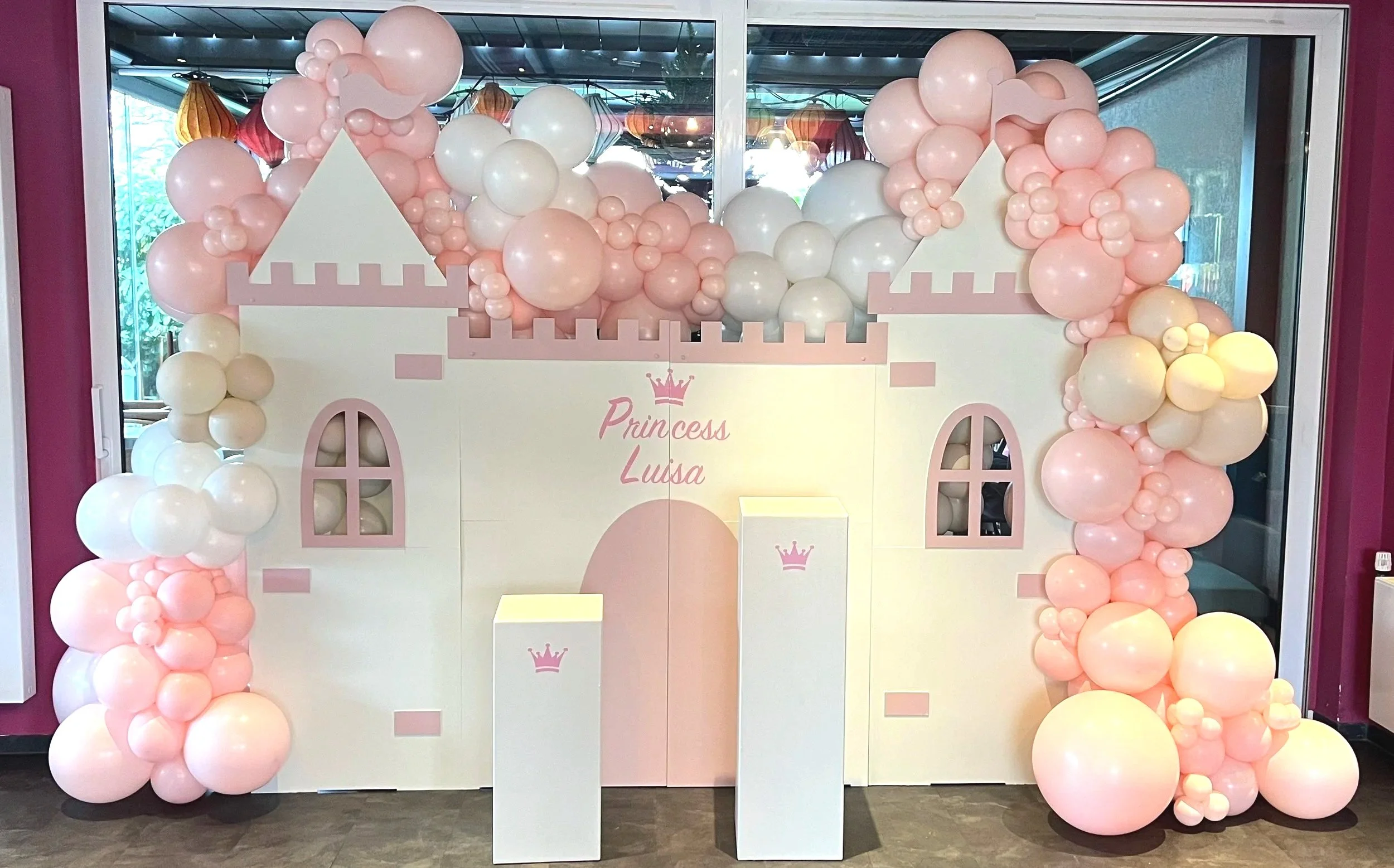Backdrop Prinzessin Schloss