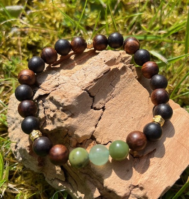 mens mala bracelet, mala beads