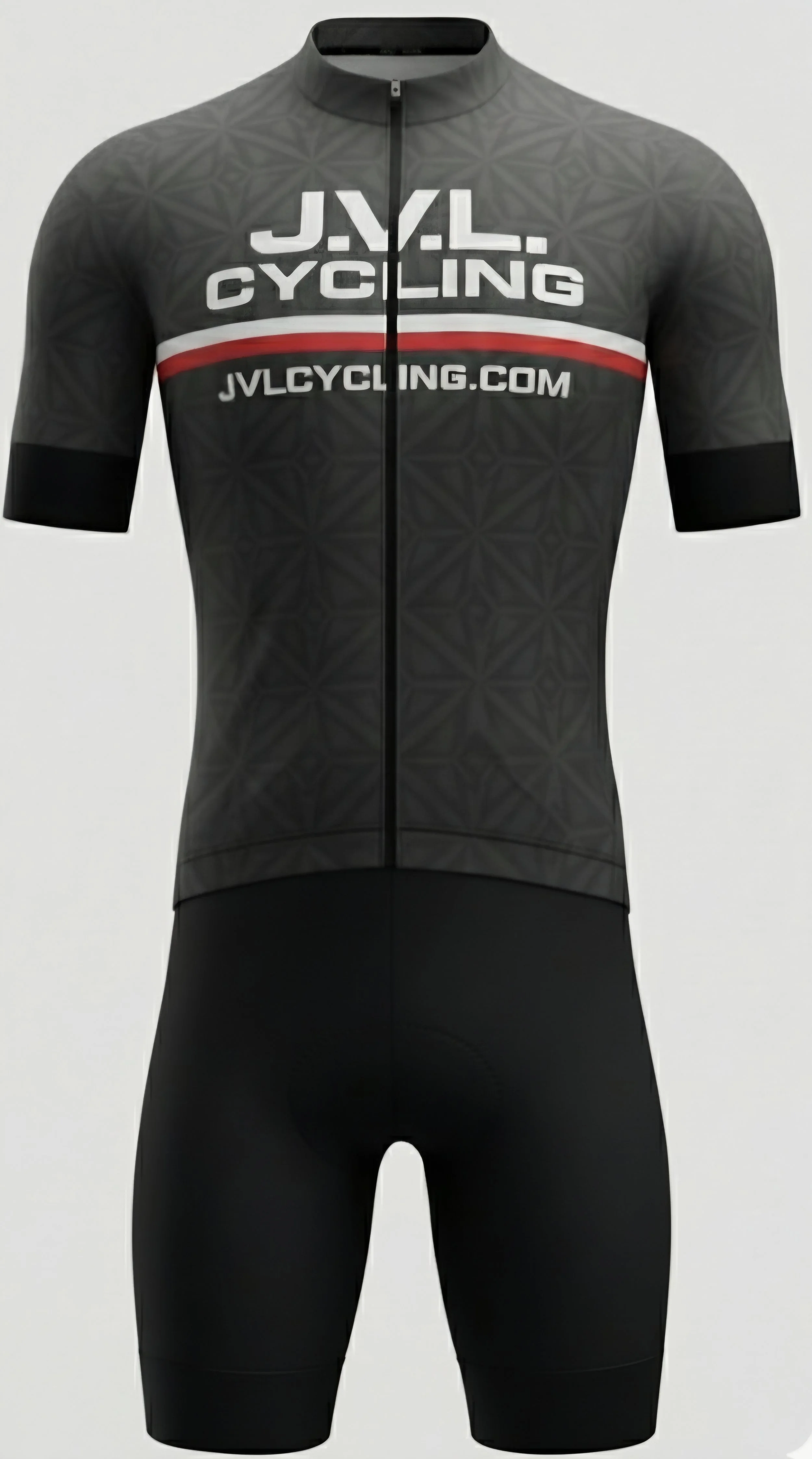 JVL CYCLING KIT PATTERN GREY