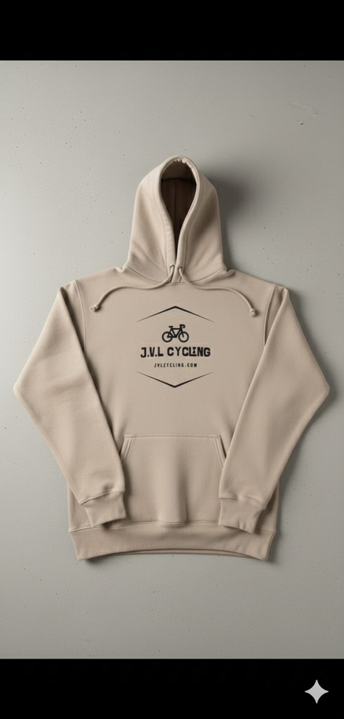 JVL CYCLING Hoodie Beige