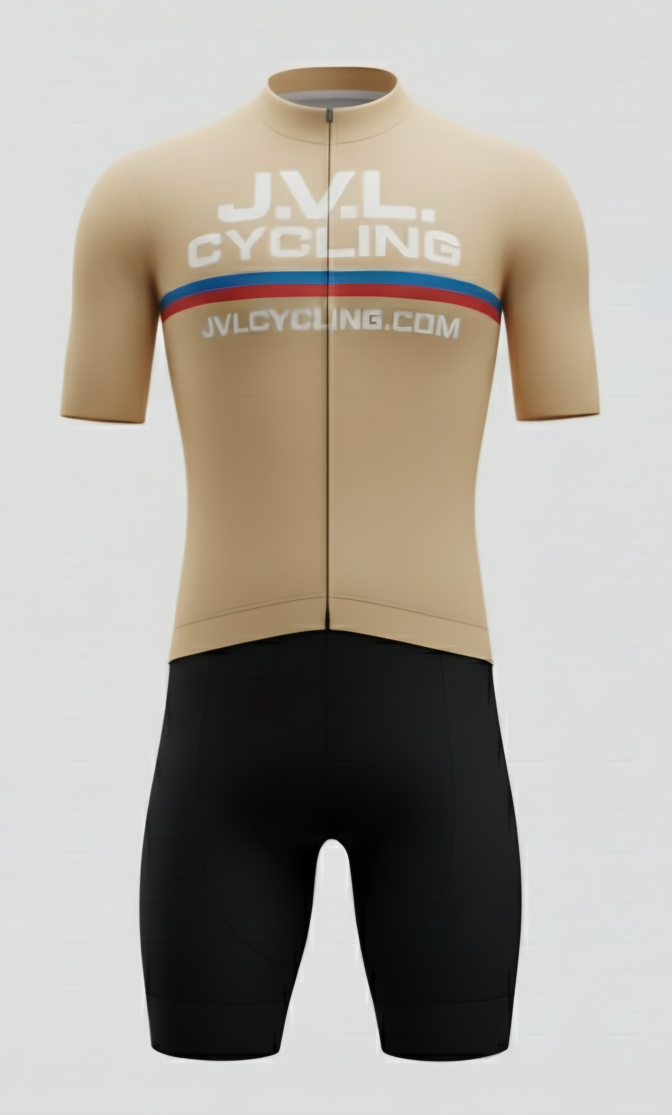 JVL CYCLING KIT SHORT BEIGE