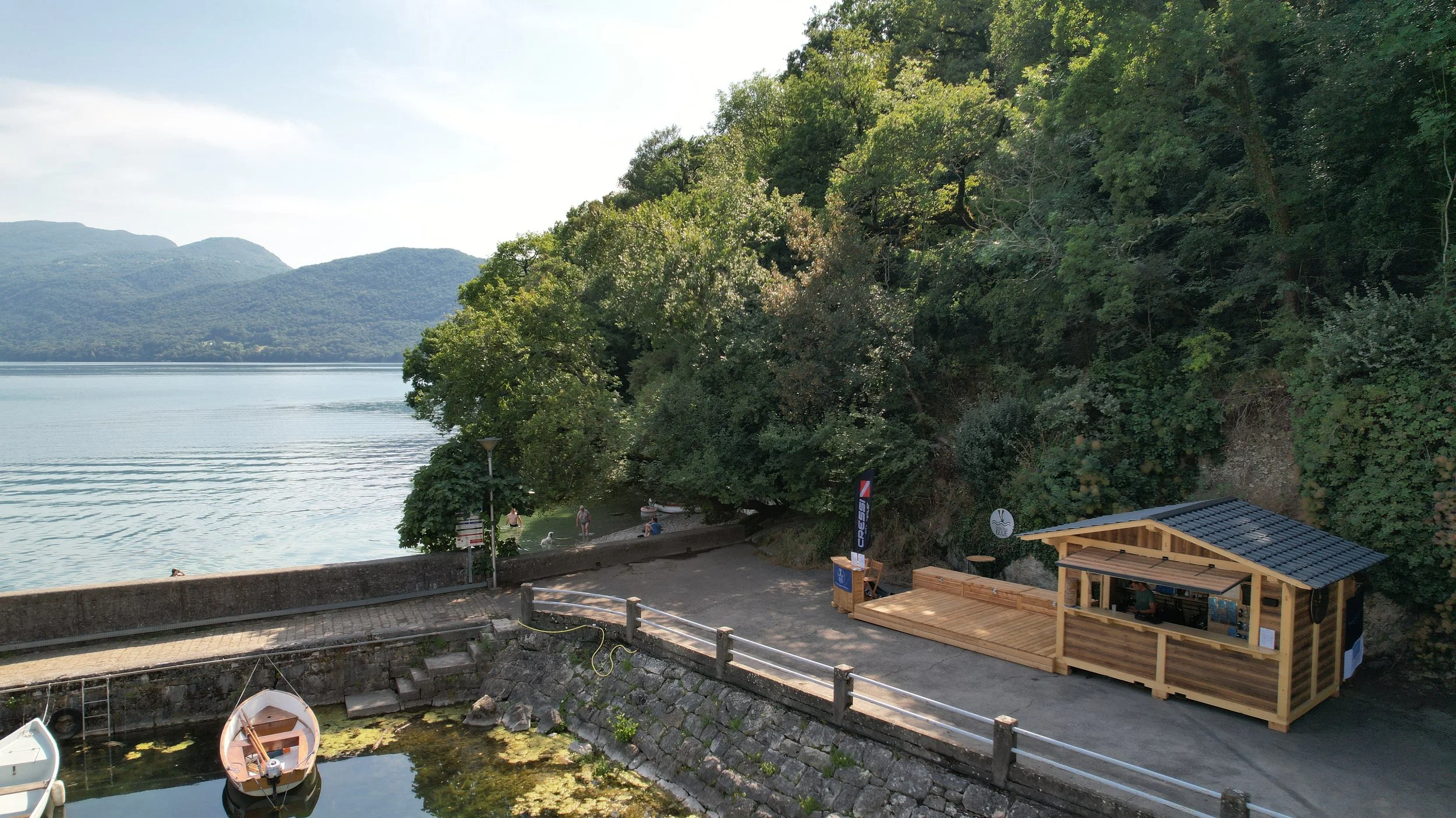Lac du Bourget école de plongée