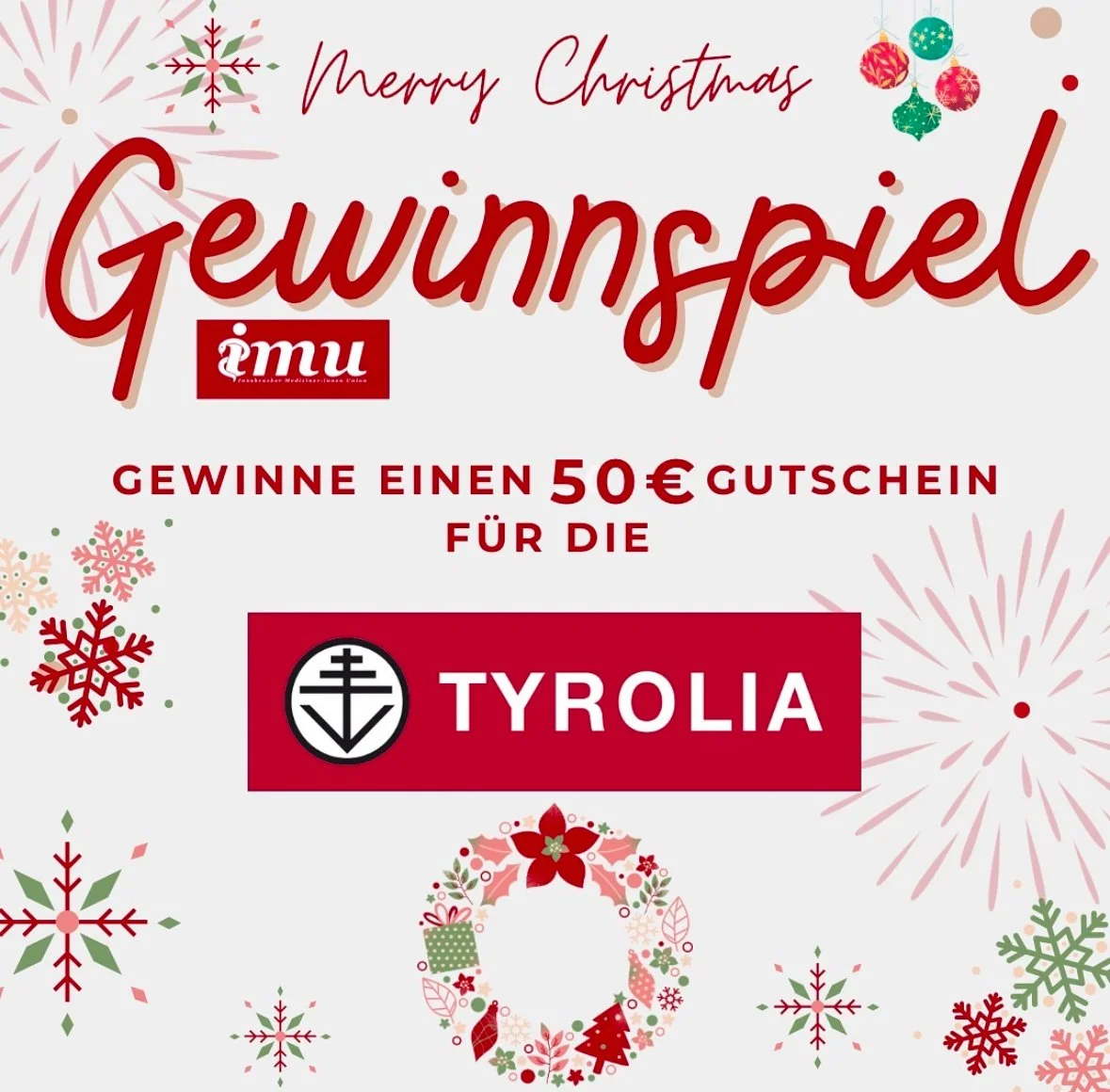 Instagram Weihnachts-Gewinnspiel