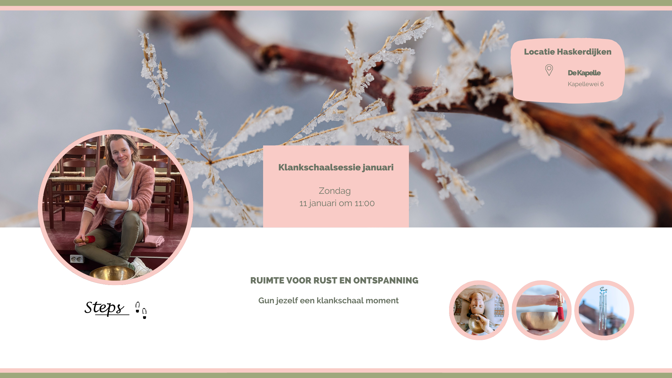 Klankschalen, Haskerdijken, Winter