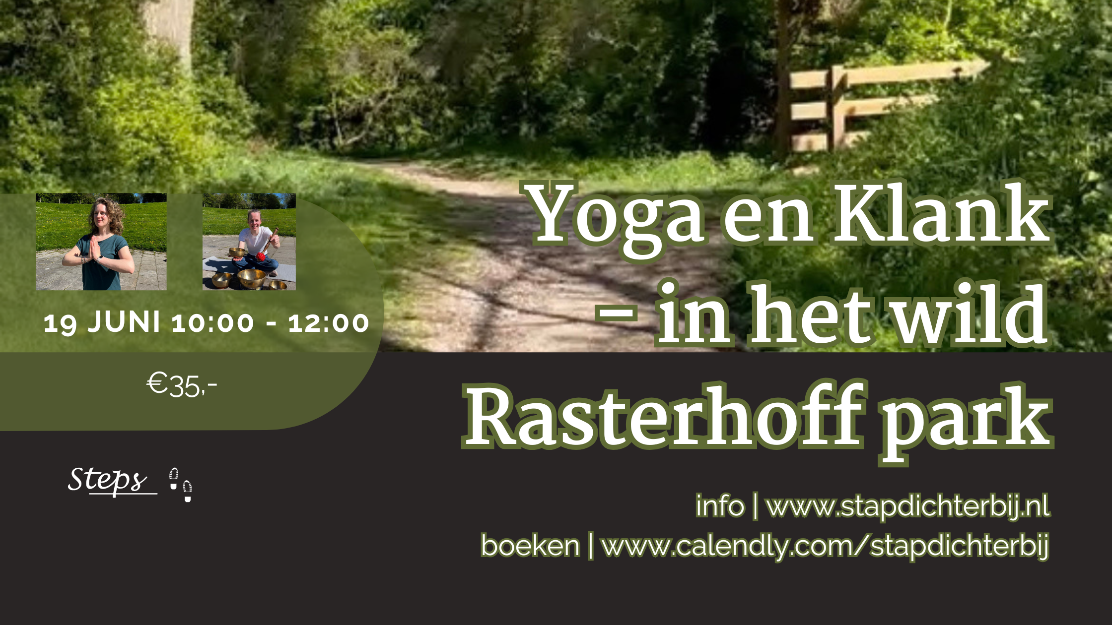 Rasterhoffpark, yoga en klankschalen
