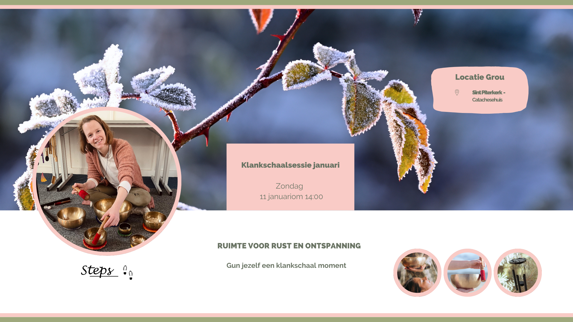 Klankschalen, Grou, Winter