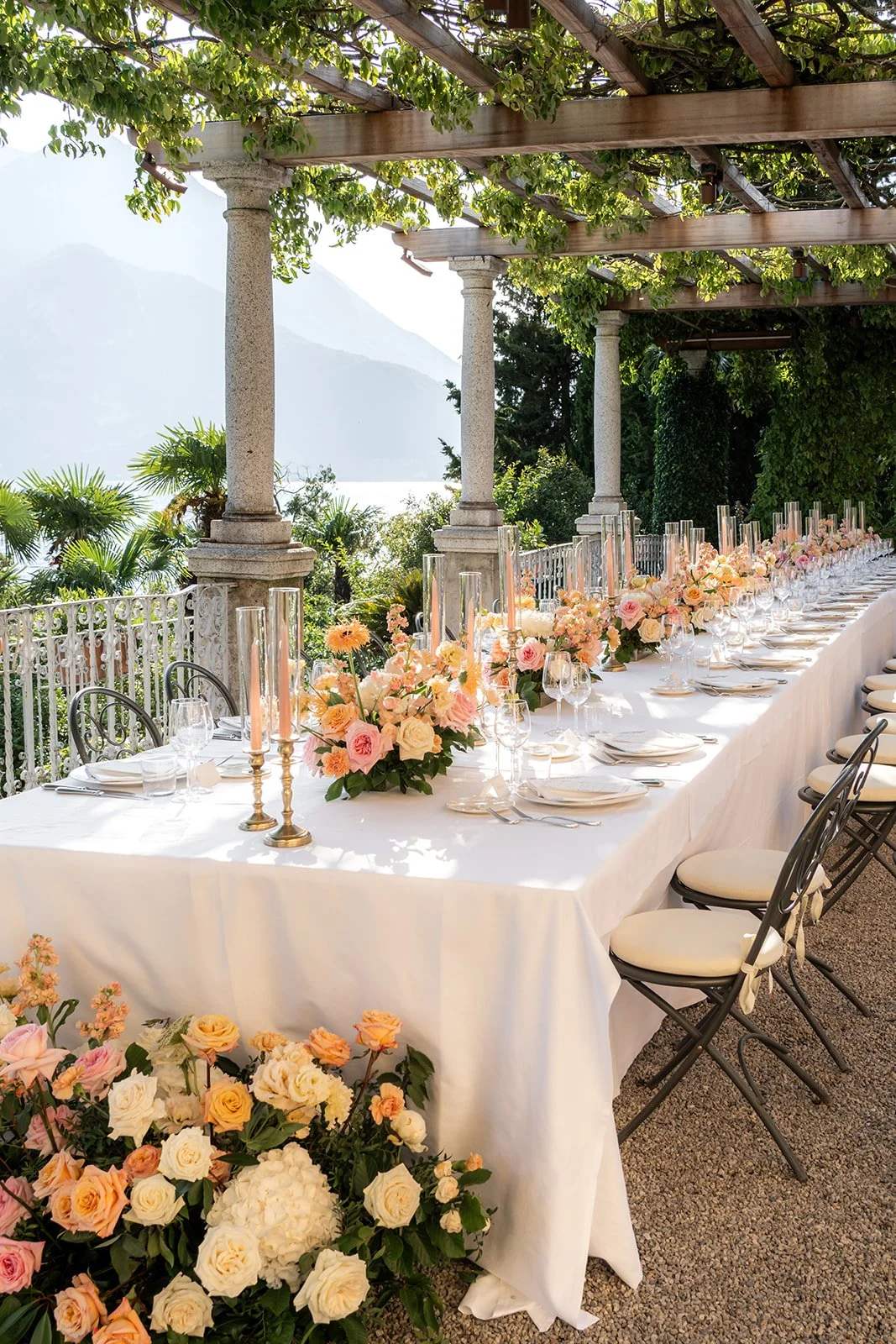 Wedding Table Villa Cipressi Lake Como Italy